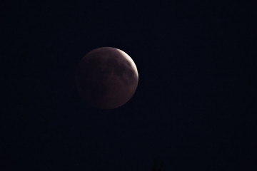 Total lunar eclipse