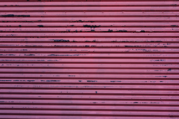 Old red shop shutter template background