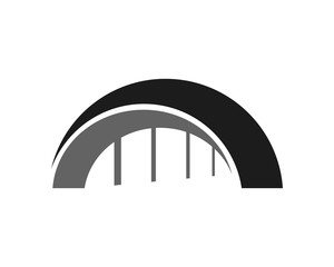 bridge symbol logo icon template