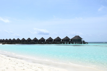 Maledives, hotel locly hats.