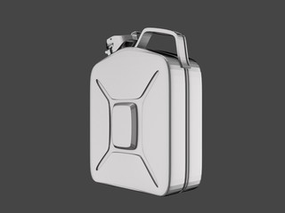 gasoline canister 3d rendering