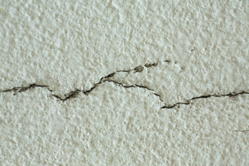 Abstract white cracked concrete texture background, Close up & Macro shot, Selective focus