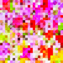 chaos of summer rain
