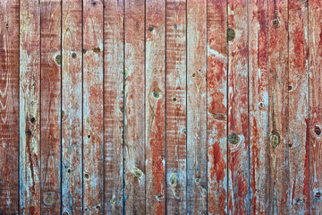 Old red wooden texture template background