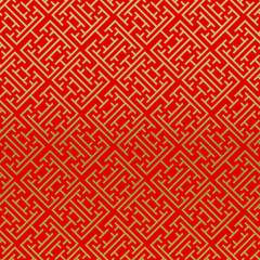 chinese seamless pattern. vector illustration