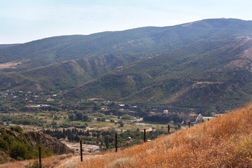 Окрестности в районе города Мцхета. Грузия.