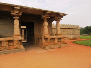 Die Ruinen von Hampi / Weltkulturerbe in Karnataka, Südindien