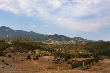 Загородный пейзаж. Грузия.