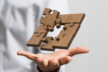 puzzle wood