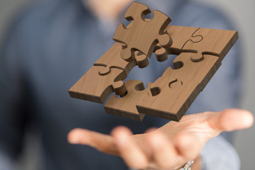 puzzle wood