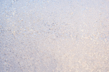 Texture, pattern. Frozen water on the glass, frozenned glass, Ice on window,winter icy patterns