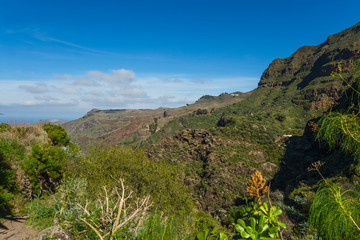 Canary islands gran canaria winter day