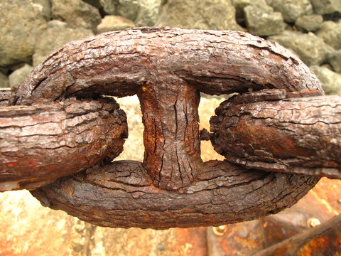 Altes Kettenbindeglied