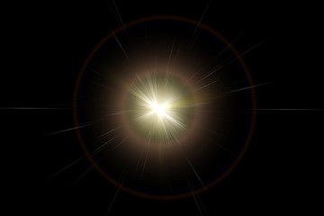 Sun Lens Flare Overlays, Rainbow overlays photoshop overlays