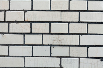 Old red brick wall background texture close up. bricked wall textured pattern for continuous...