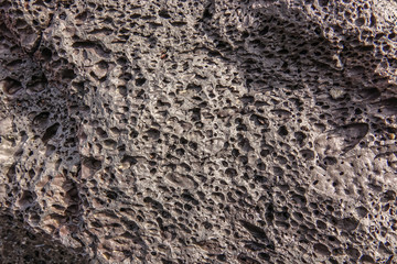 Mineral volcanic stone pattern texture. Lanzarote, Canary Islands.