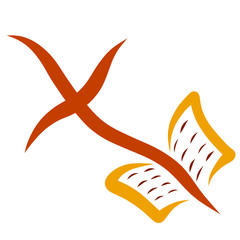 The way to Heaven, the open Bible and the cross leading to salvation