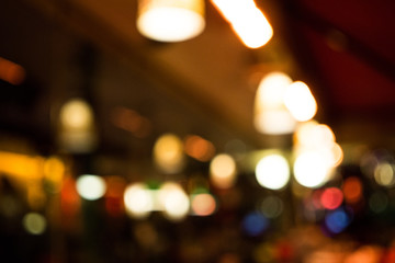 Abstract Blurred Night Background