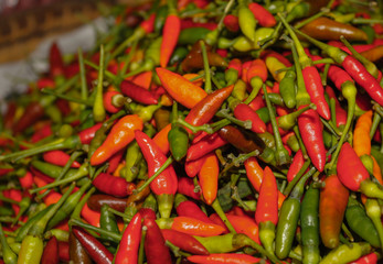 Pile of chilies 