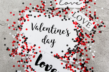 Fototapeta premium Decorations for Valentine's day