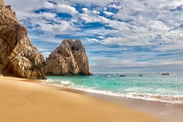 Divorce beach in Cabo San Lucas. Pacific ocean
