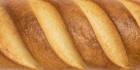 White bread texture crust close up background