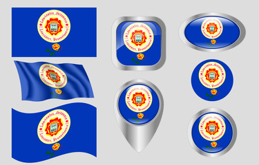 Flag of Lancaster, Pennsylvania