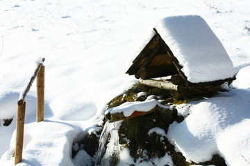 The well in the winter