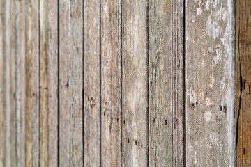 Fototapeta premium Old weathered cedar fence