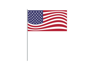 Fototapeta premium american flag of united states of america