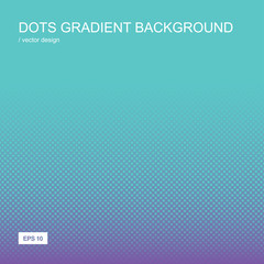 Color gradient halftone background. Dots texture.