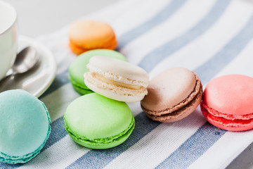 French cookies macaron