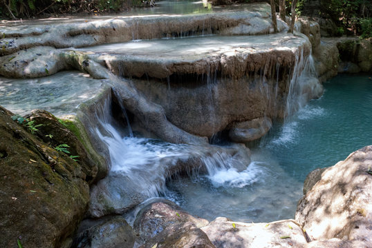 Waterfall Eravan inThailand