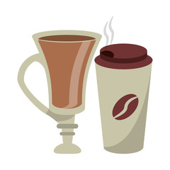 Coffee drinks concept