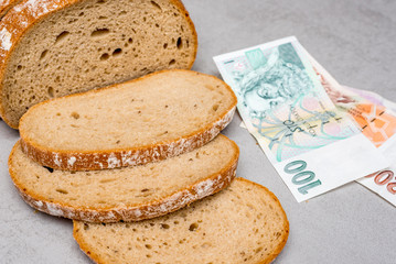 The price of pastries in the Czech Republic