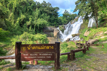 Mae Klang Waterfall, Doi Inthanon National Park, Chiang Mai, Thailand
