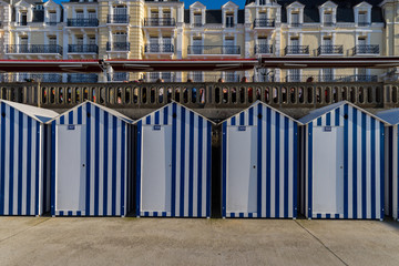 Cabine de plage  de Deauville