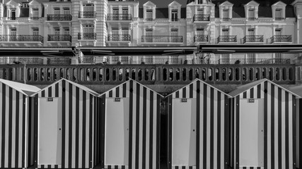 Cabine de plage  de Deauville