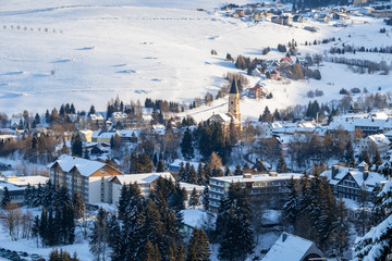 Blick nach Oberwiesenthal