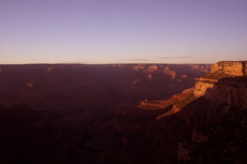 Fototapeta na wymiar Grand Canyon at Sunset