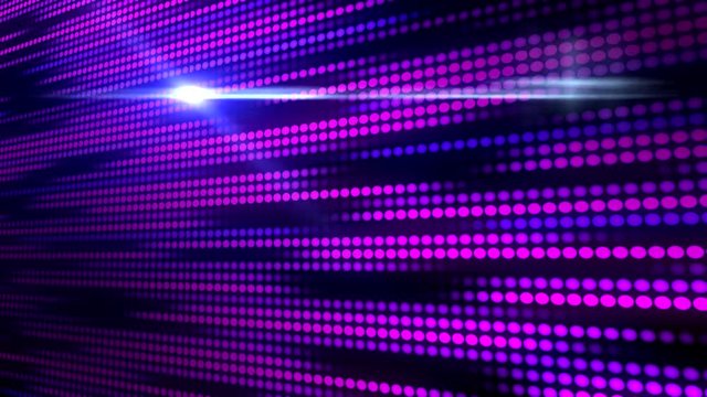 Purple Background Sideways Lens Flares