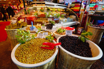 Farmers' market in Istanbul