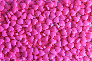 Valentines day background hearts
