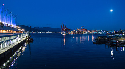 Waterfront sightseeing Vancouver Canada