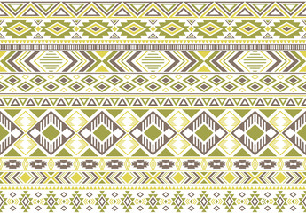 Tribal ethnic motifs geometric vector seamless background.