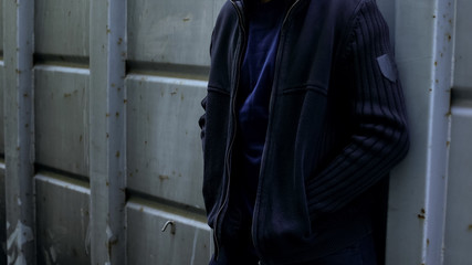 Bully standing in poor district, lack of parent control, bad company influence