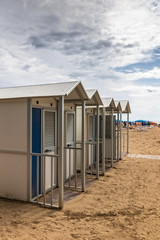 cabins on the beach