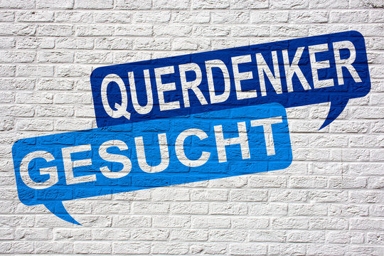 Querdenker gesucht - Jobsuche und Bewerbung Graffiti