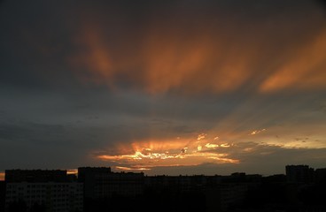 zachód słońca © Jarosaw