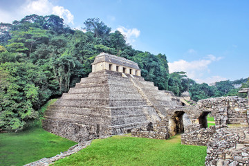 The Temple of the Inscriptions  of Palenque,  Mexico   © robnaw